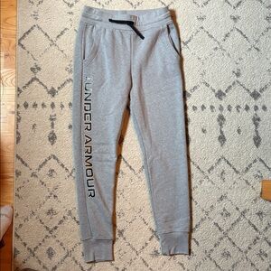 Under Armour Light Gray Joggers